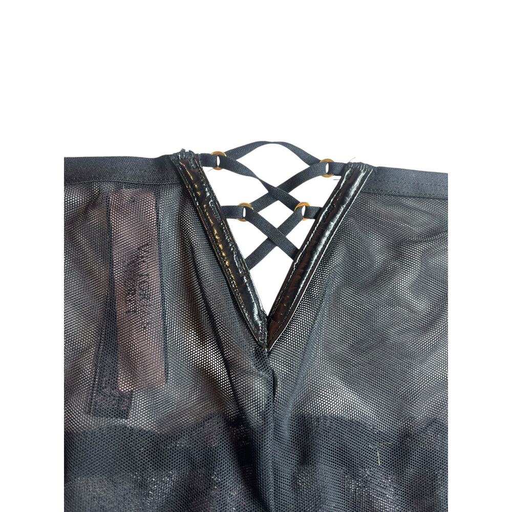 Victoria's Secret Very Sexy Embroidered Adjustable String Cheeky Panty Size XL - Picture 9 of 11